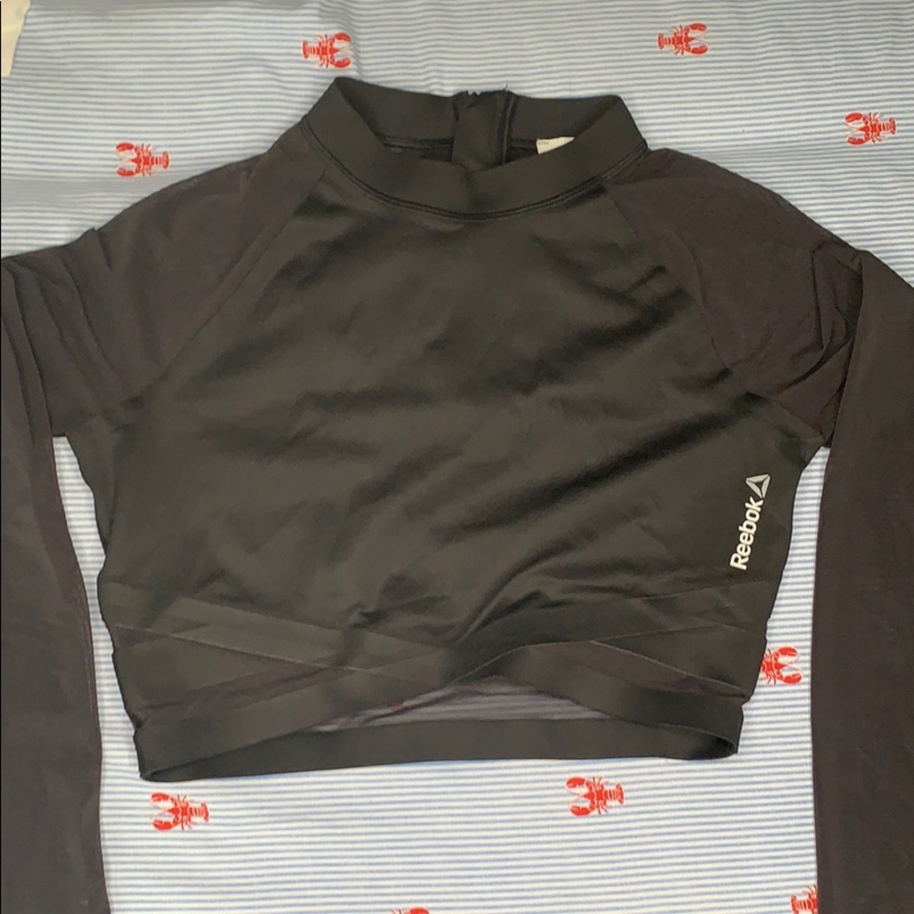 Reebok mesh crop top